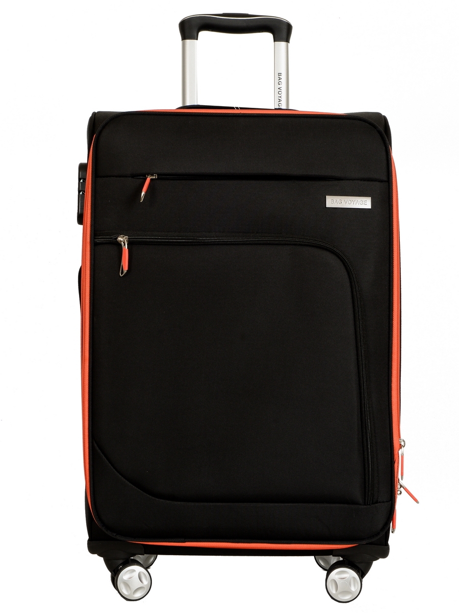 фото Чемодан унисекс bag voyage 144023 черный, 69х43х28 см