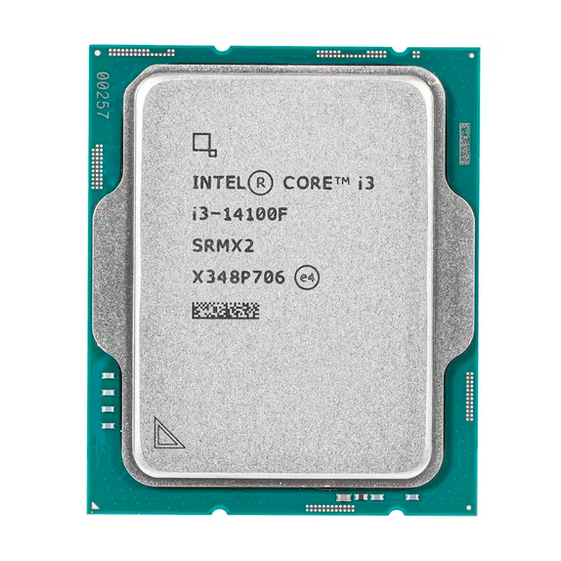 

Процессор Intel Core I3-14100F S1700, OEM 3.5G, CM8071505092207, Core i3-14100F
