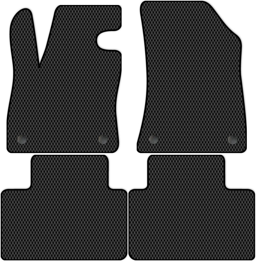 

Коврики ЭВА в салон для Infiniti QX50 1 2017 - 2020, 4 шт. черный, 2517-S4YL-H