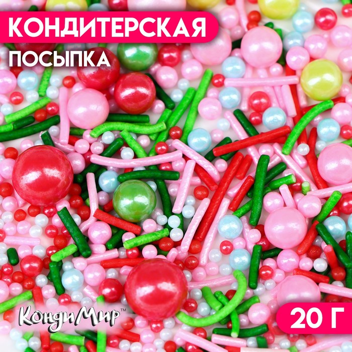 

Кондитерская посыпка «Ягодный мохито», 20 г