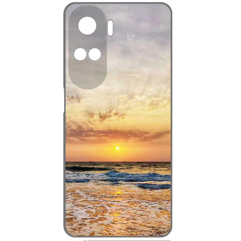 

Чехол-накладка Krutoff Soft Case Индия, Пляжи Гоа для Honor X50i черный