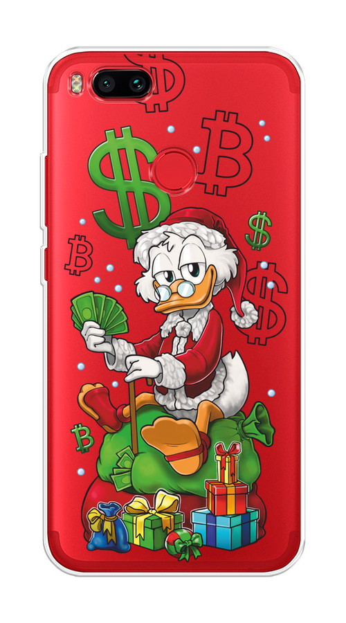 

Чехол на Xiaomi Mi A1/5X "Богатый санта Скрудж Макдак", Белый;красный;зеленый, 32350-1