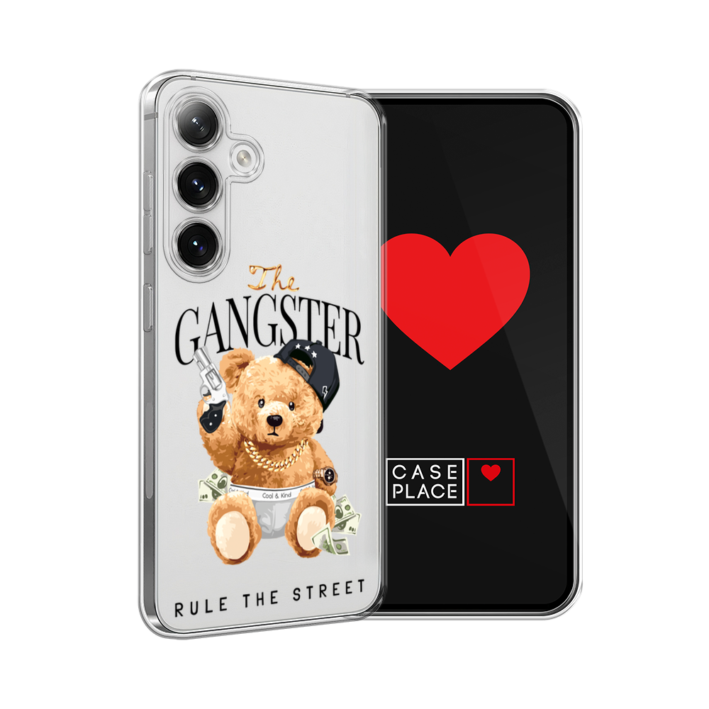 

Чехол на Samsung Galaxy S24 "The Gangster", Бежевый;серый;черный, 2109050-1