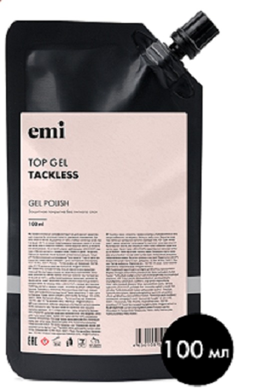 Топ для ногтей EMiLac Top gel Tackless 100 мл