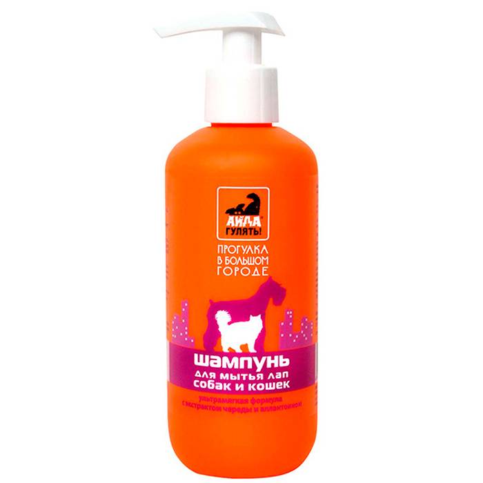 Шампунь для животных Айда гулять! для лап 300 мл