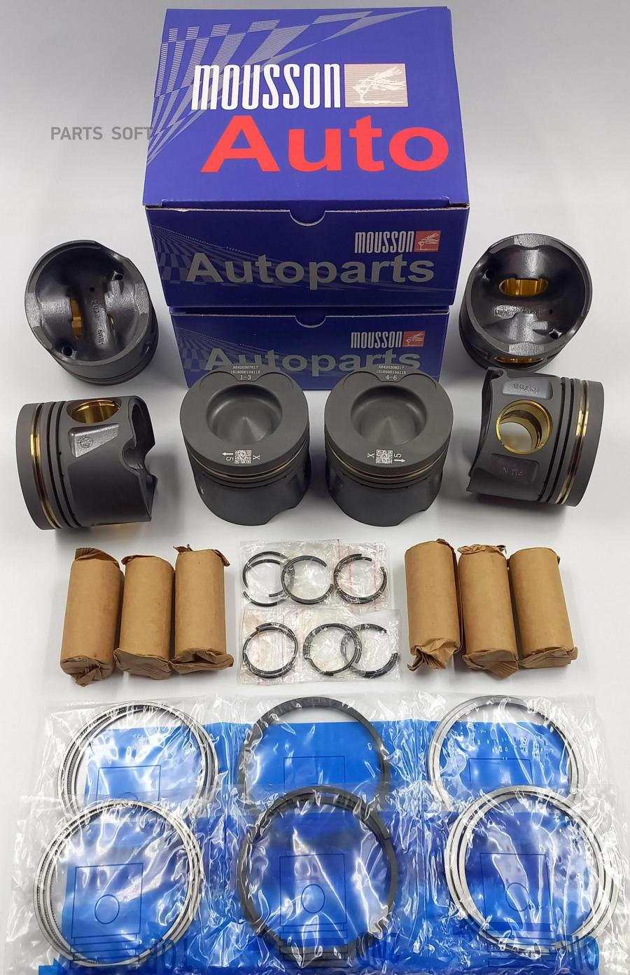 

Поршень кольца комплект MOUSSON SPRM642940STD