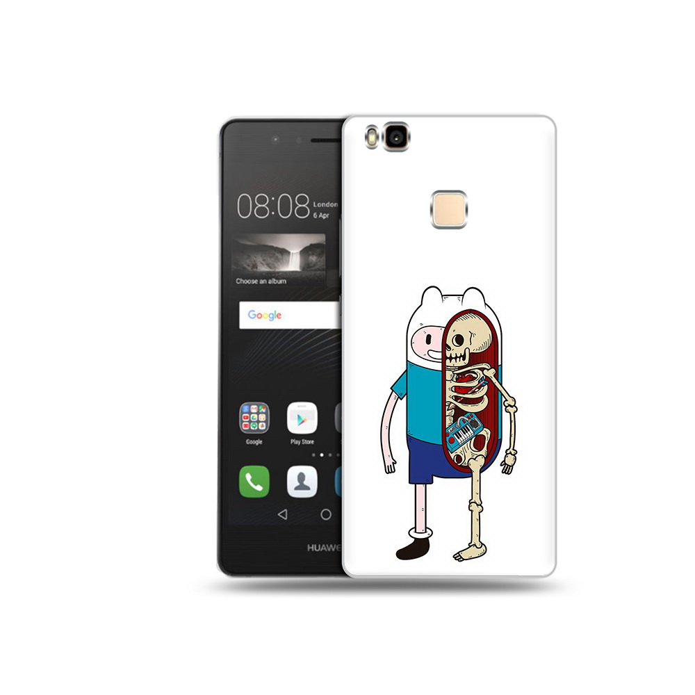 

Чехол MyPads Tocco для Huawei P9 Lite Финн скелет (PT74547.57.187), Прозрачный, Tocco