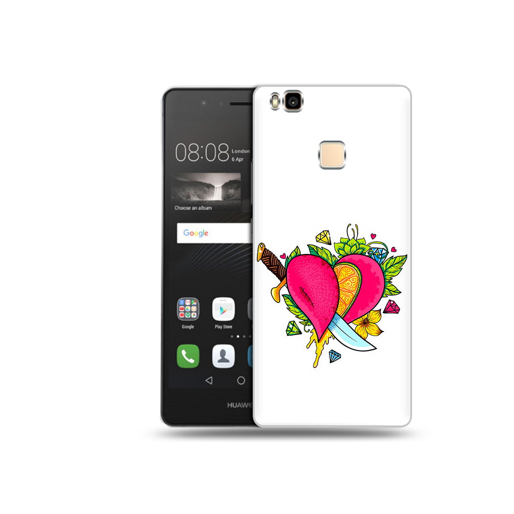 Чехол MyPads Tocco для Huawei P9 Lite Фруктовое сердце (PT74547.57.188)
