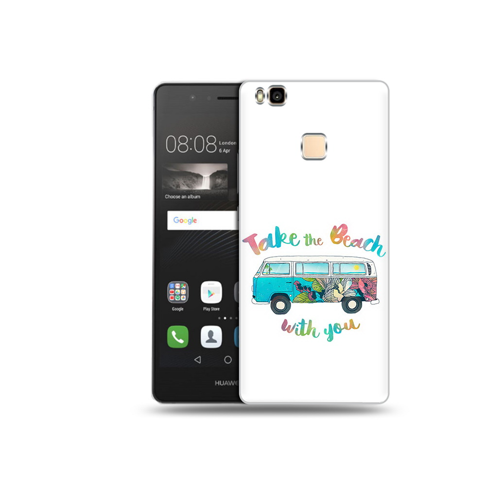 

Чехол MyPads Tocco для Huawei P9 Lite Хиппи автобус (PT74547.57.190), Прозрачный, Tocco