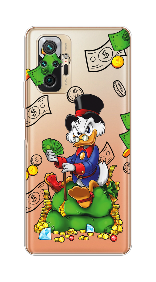 

Чехол на Redmi Note 10 Pro "Scrooge Richness", Черный;синий;зеленый, 310050-1