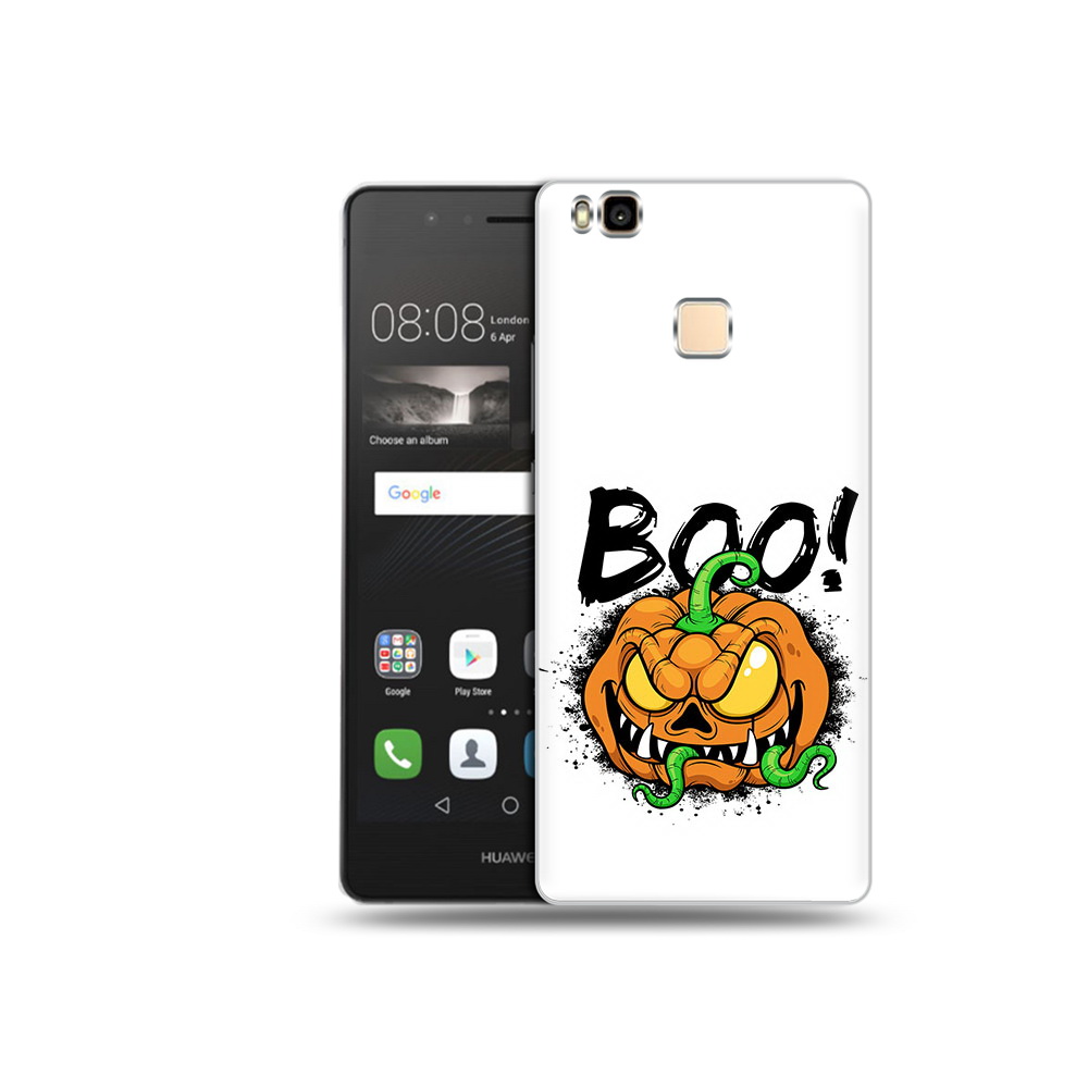 

Чехол MyPads Tocco для Huawei P9 Lite Хэллоуин бу (PT74547.57.193), Прозрачный, Tocco