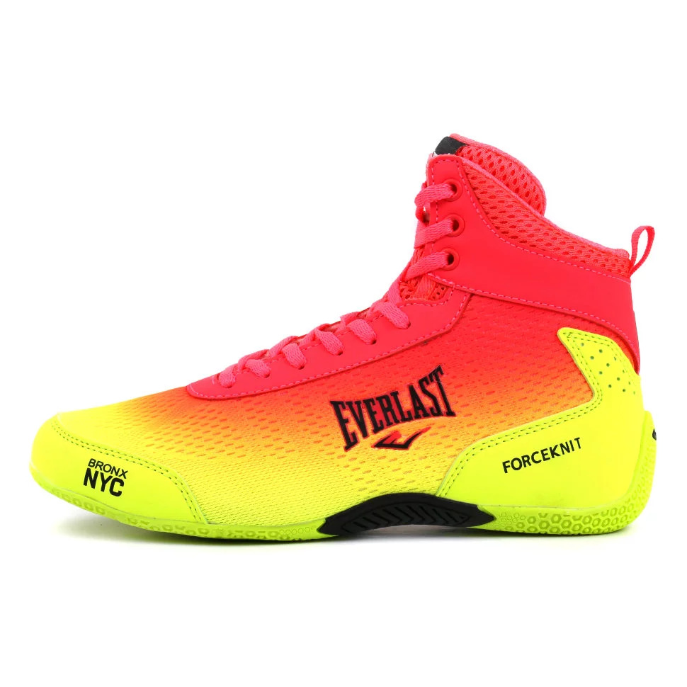 

Боксерки Everlast Forceknit, yellow/pink, 36, Желтый;розовый