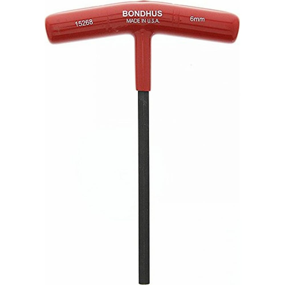 

Т-образный ключ BONDHUS 4,0 мм, l=136 мм 13360