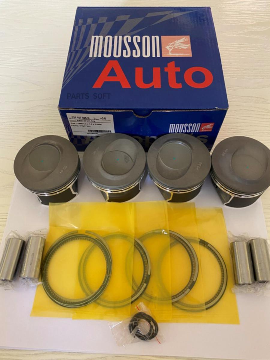 

Поршень кольца ремонтные MOUSSON SPR12EA111M1050 0,5мм