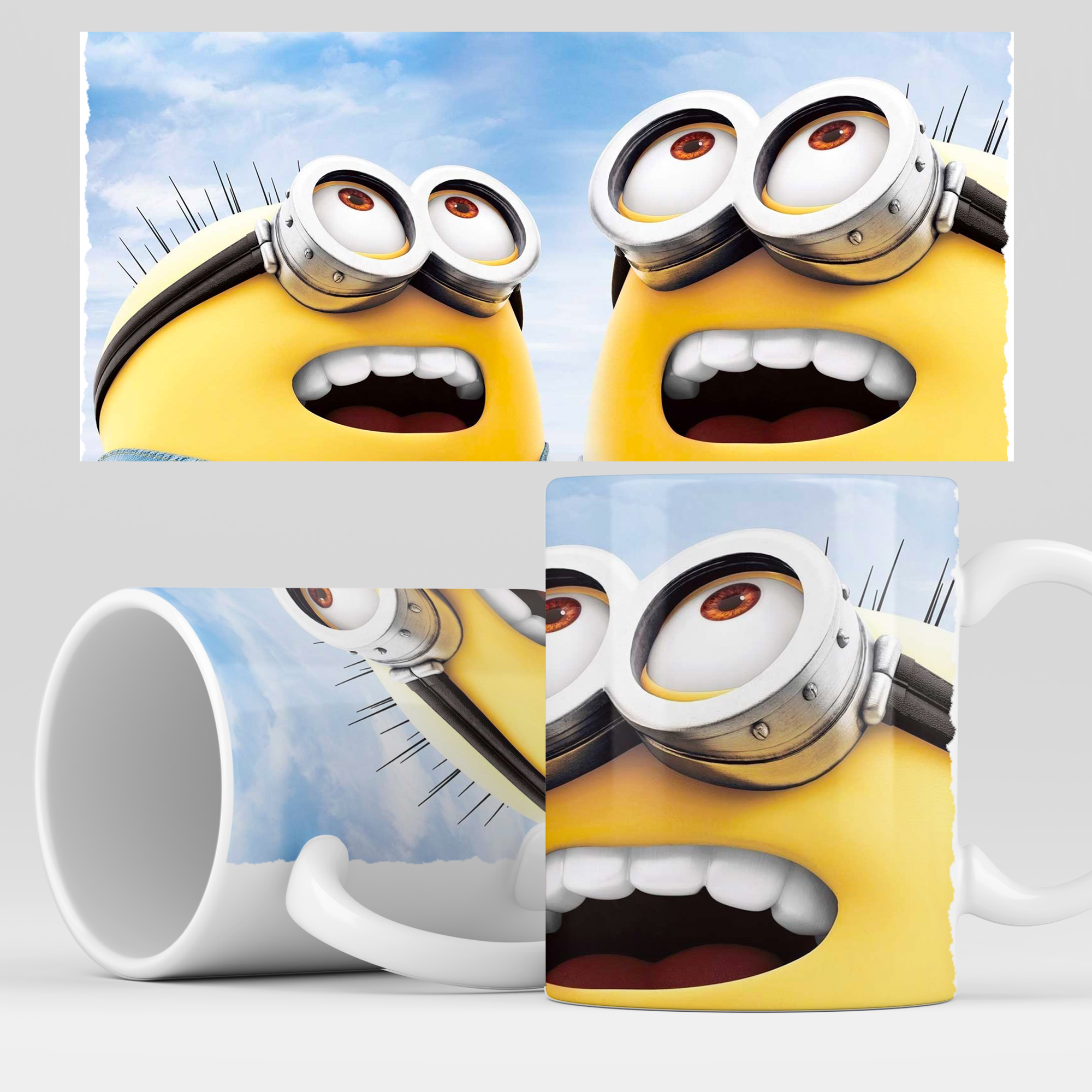 

Кружка RocketCup с принтом "Миньоны", Minions02
