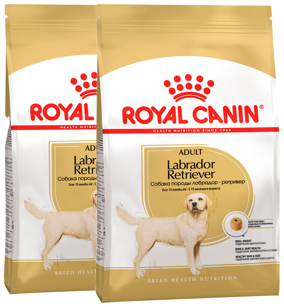 

Сухой корм для взрослых собак лабрадор ретривер Royal Canin Labrador Retriever Adult 6 кг, ROYAL CANIN LABRADOR RETRIEVER ADULT для взрослых собак лабрадор ретривер (3 + 3 кг)