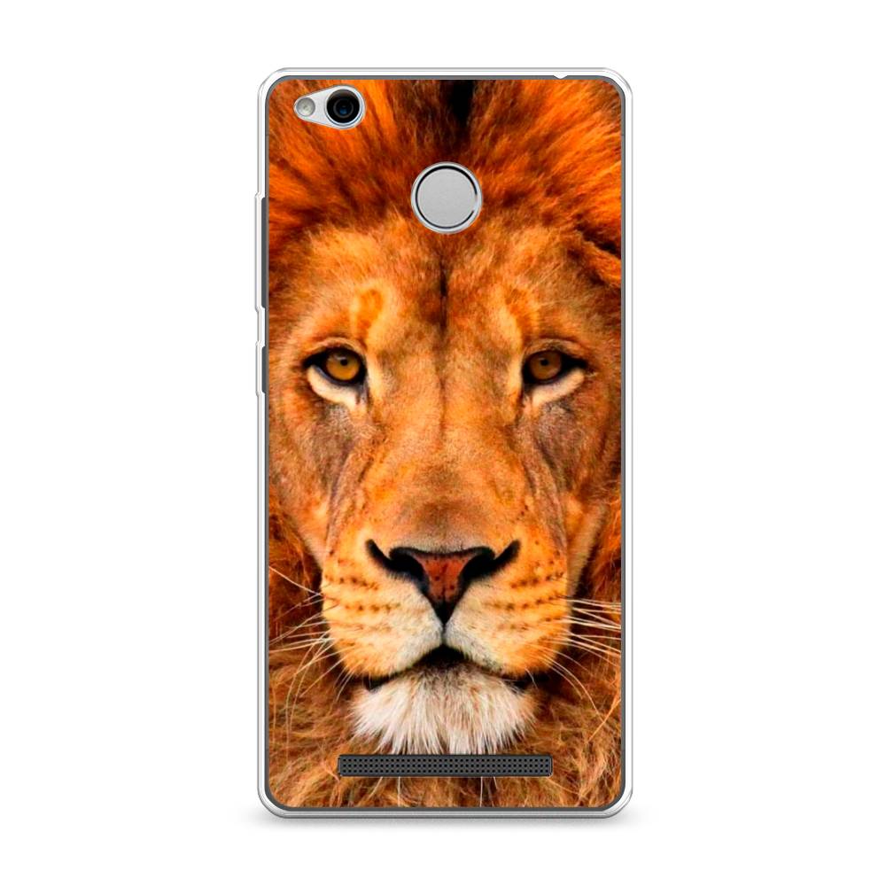 

Чехол на Xiaomi Redmi 3 Pro (3S) "Благородный лев", Оранжевый, 30950-1