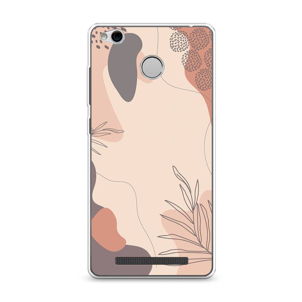 

Чехол на Xiaomi Redmi 3 Pro (3S) "Нюдовые тона", Коричневый;серый, 30950-4