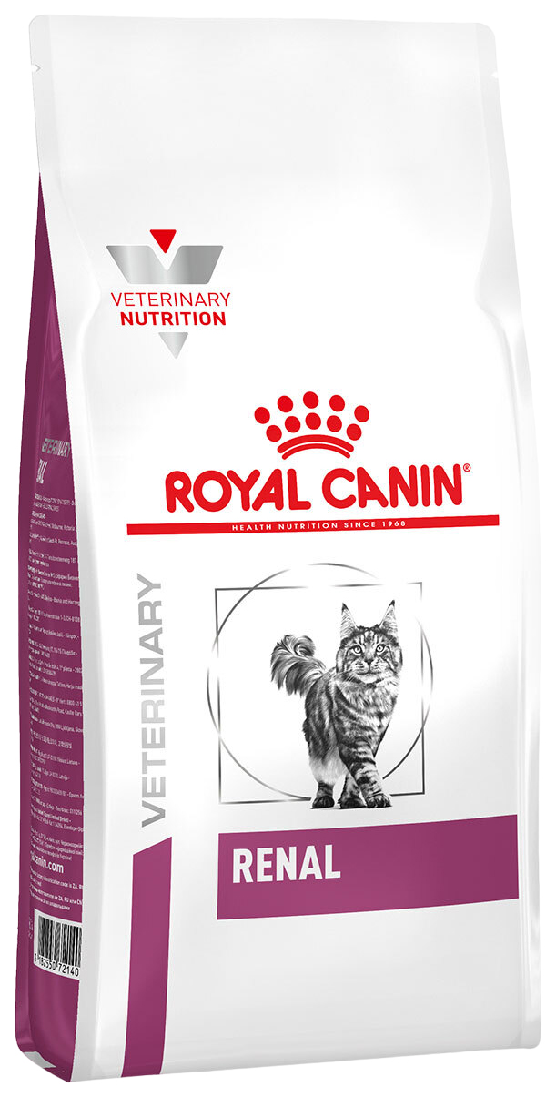 фото Сухой корм для кошек royal canin при хронической почечной недостаточности 2 шт по 2 кг