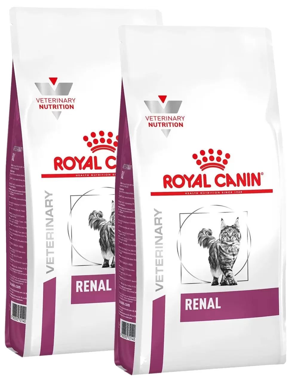 Сухой корм для кошек Royal Canin при хронической почечной недостаточности 2 шт по 4 кг