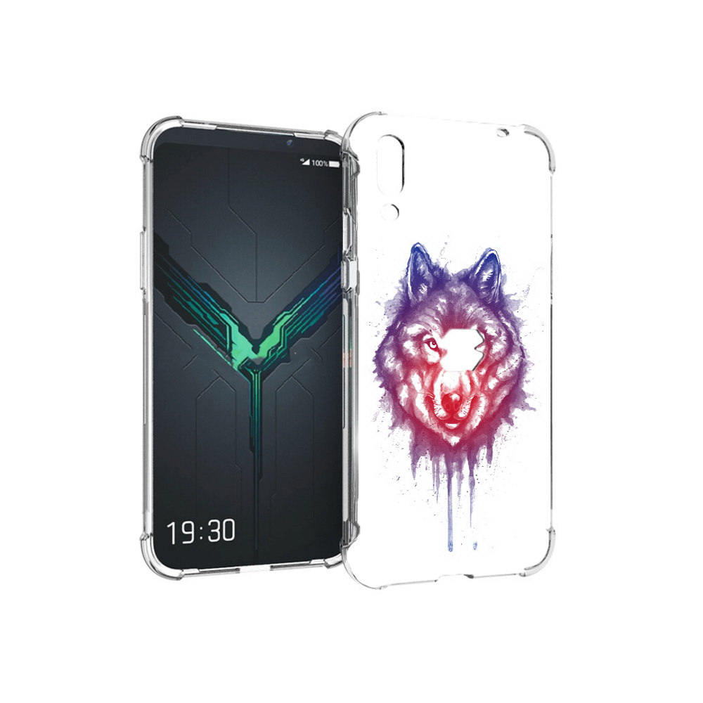 

Чехол MyPads Tocco для Xiaomi Black Shark 2 пушистый волк (PT144492.263.561), Прозрачный, Tocco