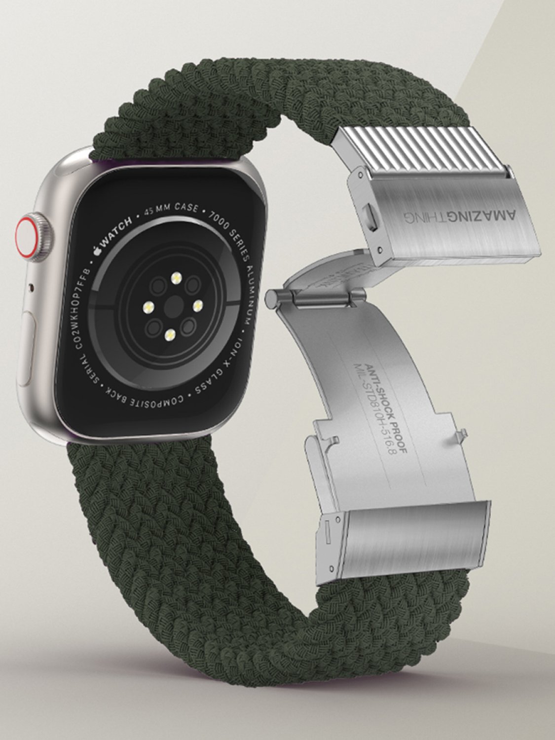 Ремешок для смарт-часов Amazingthing для Apple watch 38 mm, watch 40 mm, Watch 41