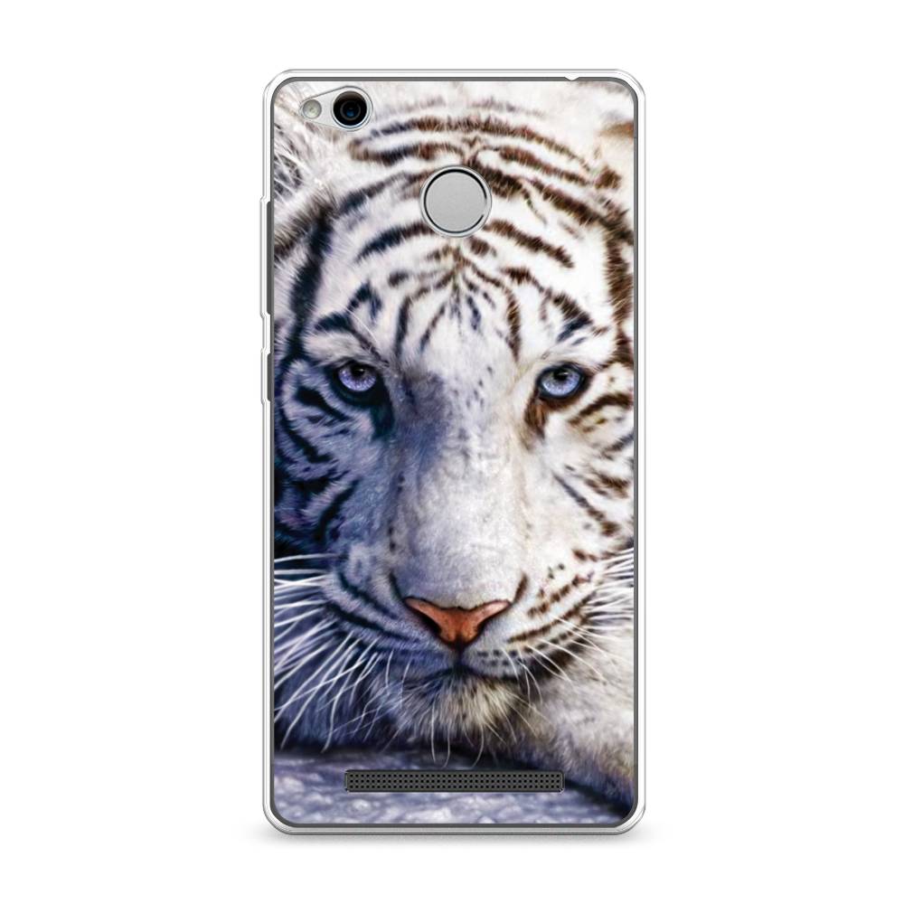 

Чехол для Xiaomi Redmi 3 Pro (3S) "Бенгальский тигр", Коричневый;белый, 30950-1
