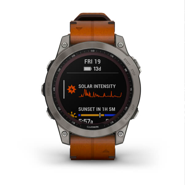 фото Спортивные титановые наручные часы garmin fenix 7 010-02540-31