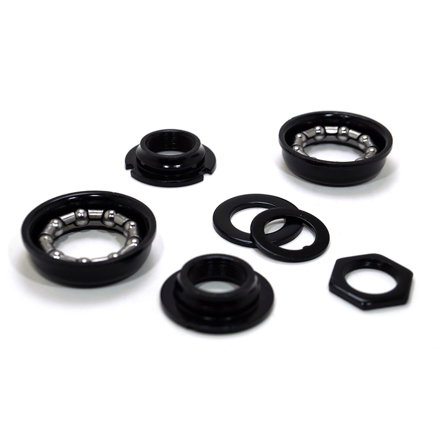 

Детали каретки NECO B889 BMX American type 51,5 mm 9 частей, B889 BMX