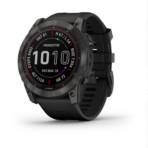 фото Спортивные титановые наручные часы garmin fenix 7x 010-02541-11