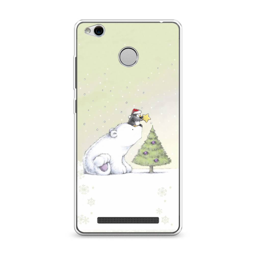 

Чехол для Xiaomi Redmi 3 Pro (3S) "Украшение елки", Белый;бежевый, 30950-5