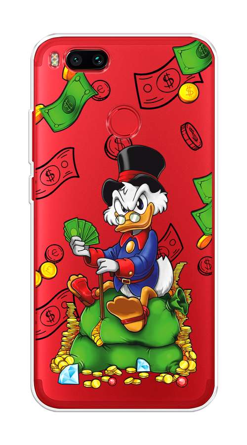 

Чехол на Xiaomi Mi A1/5X "Scrooge Richness", Черный;синий;зеленый, 32650-1