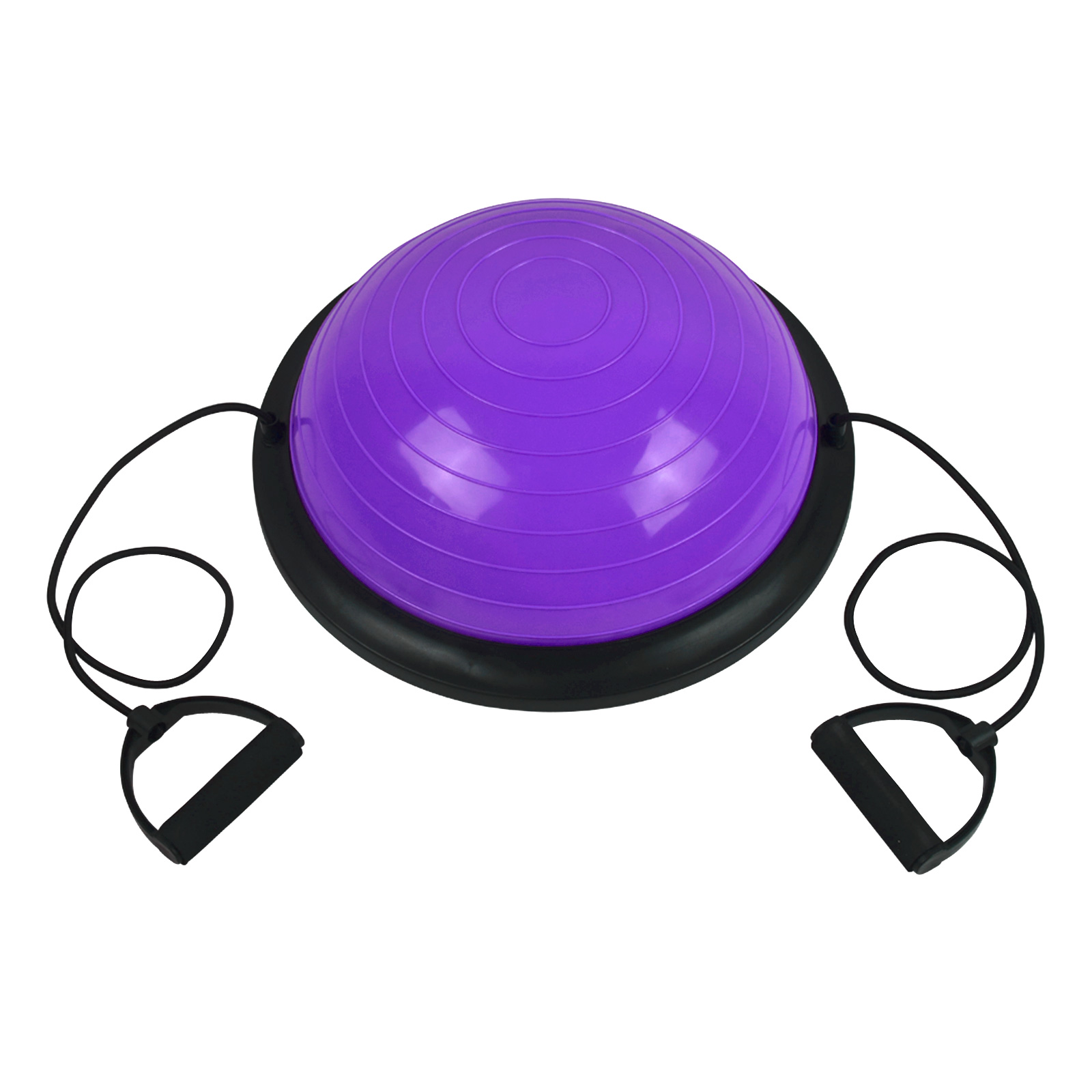 Полусфера для фитнеса (мяч Босу) CLIFF 45см, фиолетовая