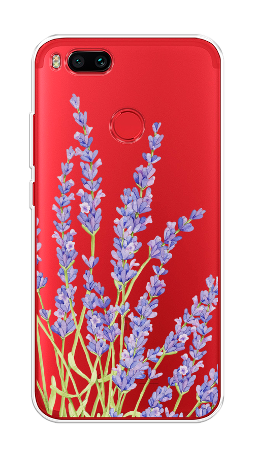 

Чехол на Xiaomi Mi A1/5X "Лавандовые стебли", Фиолетовый;зеленый, 32650-1