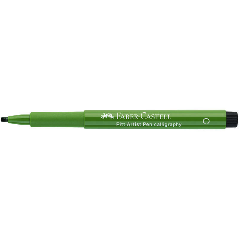 Ручка капилляр. Faber-Castell Pitt Artist Pen Calligraphy 326574, 2.5 мм, 10 штук