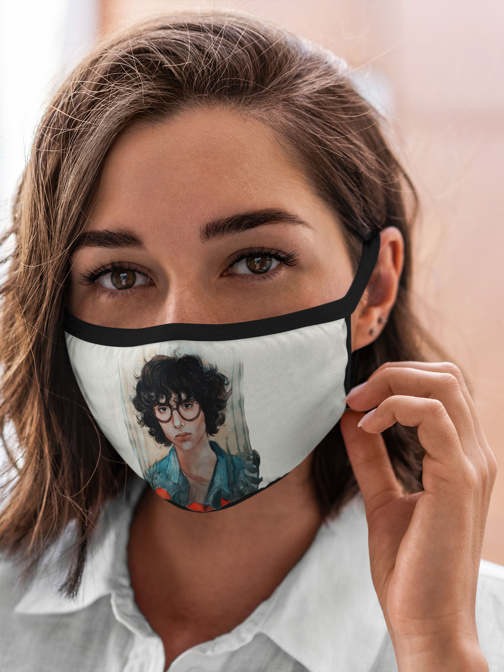 

Многоразовая маска унисекс Burnettie Звезды Кино Finn Wolfhard, Разноцветный, Звезды Кино Finn Wolfhard