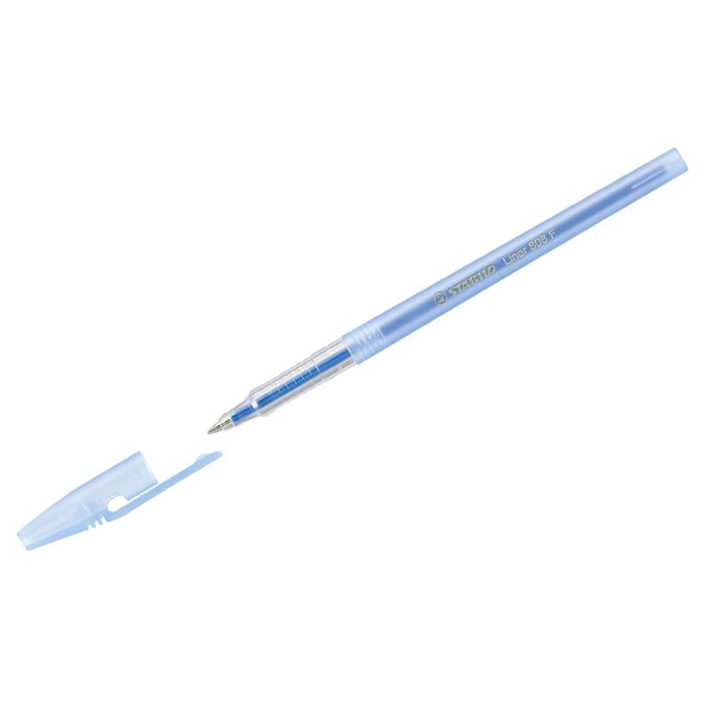 

Ручка шариковая Stabilo "Liner F" 329124, синяя, 0.38 мм, 10 штук
