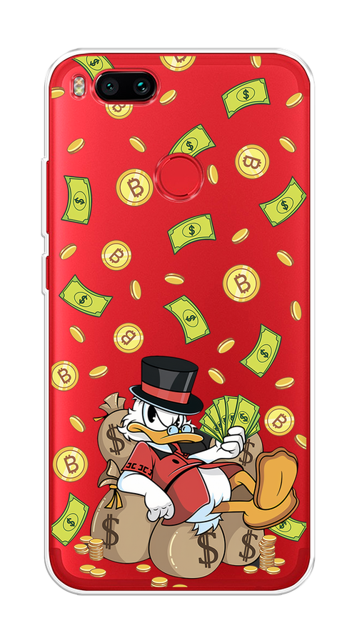 

Чехол на Xiaomi Mi A1/5X "Скрудж Макдак в красном", Красный;черный;коричневый;прозрачный, 32650-1