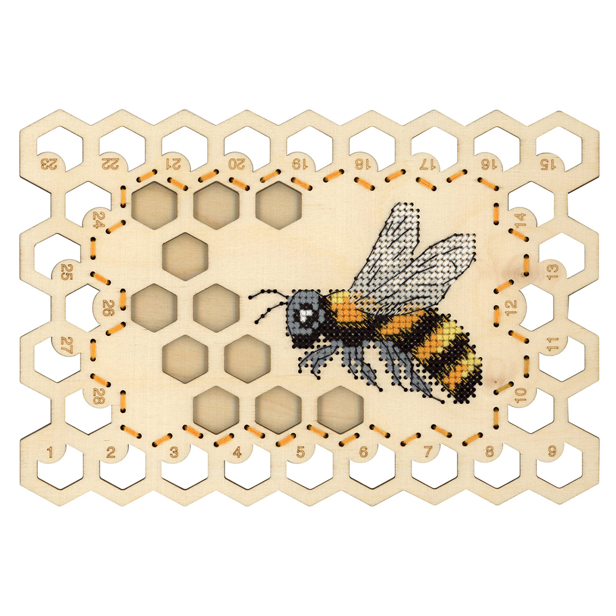 Набор для вышивания Щепка Органайзер Пчела