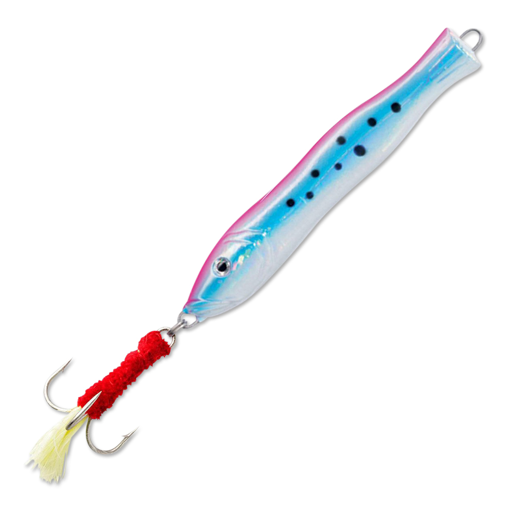 

Блесна пилькер Abu Garcia Sillen 350г H White/Blue, Белый;голубой;розовый