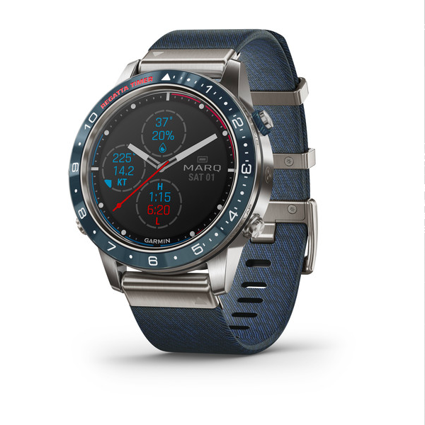 

Спортивные титановые наручные часы Garmin MARQ Captain 010-02006-07, 010-02006-07