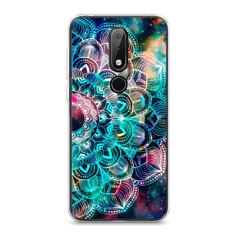 

Чехол Awog на Nokia X6 2018 / Нокиа X6 2018 "Мандала космос", 121450-4