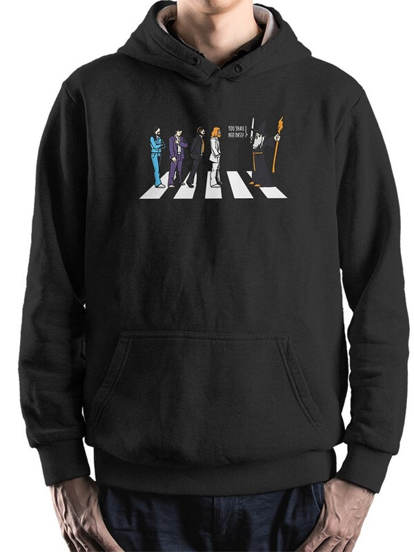 

Худи мужское Dream Shirts The Beatles / Битлз и Властелин Колец черное 54 RU, The Beatles / Битлз и Властелин Колец