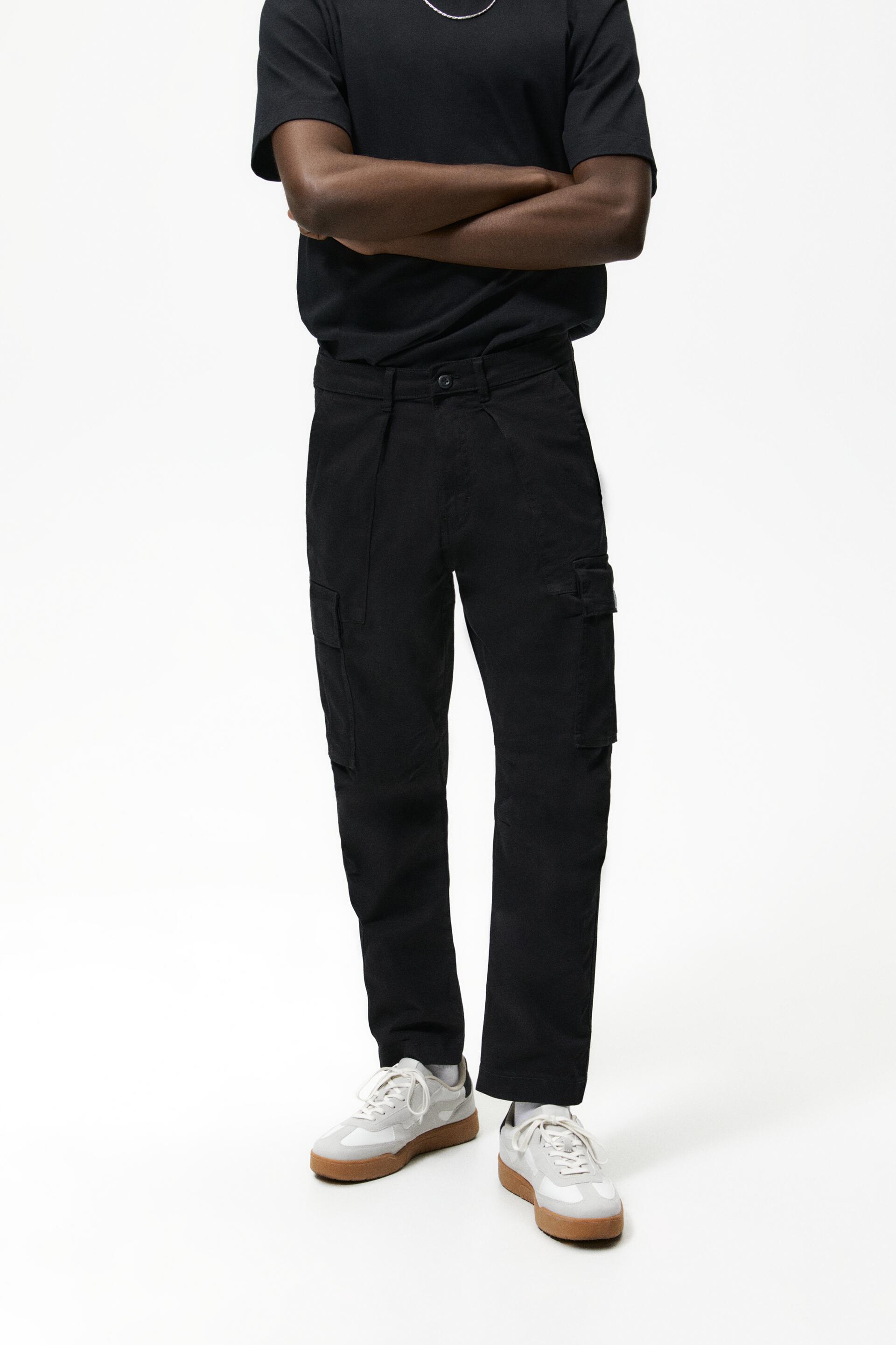 

Брюки мужские ZARA 00108300 черные 44 (доставка из-за рубежа), 00108300
