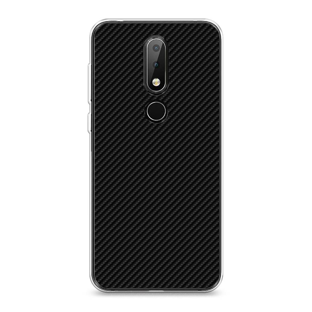 

Чехол Awog "Черный карбон" для Nokia X6 2018, 121450-3