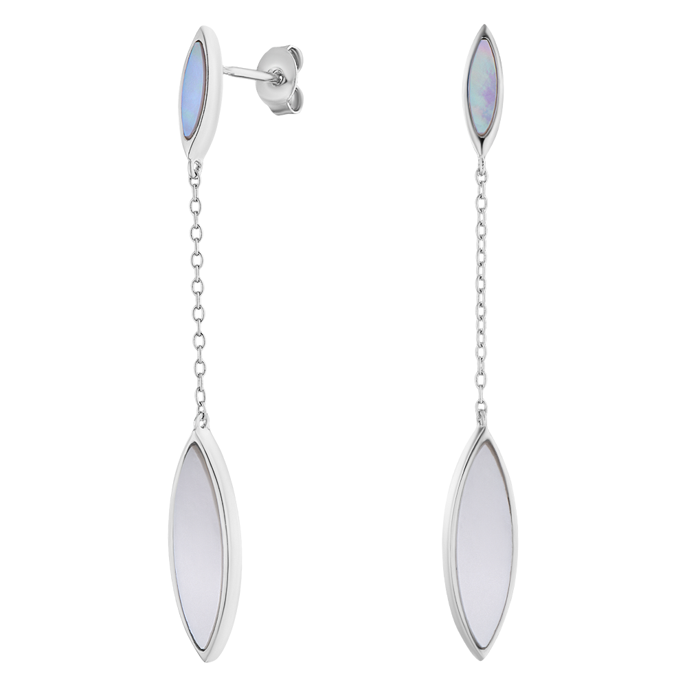 

Серьги из серебра с перламутром ЮВЕЛИР КАРАТ PI-E02683-X-W-PN-X-X, PI-E02683-X-W-PN-X-X