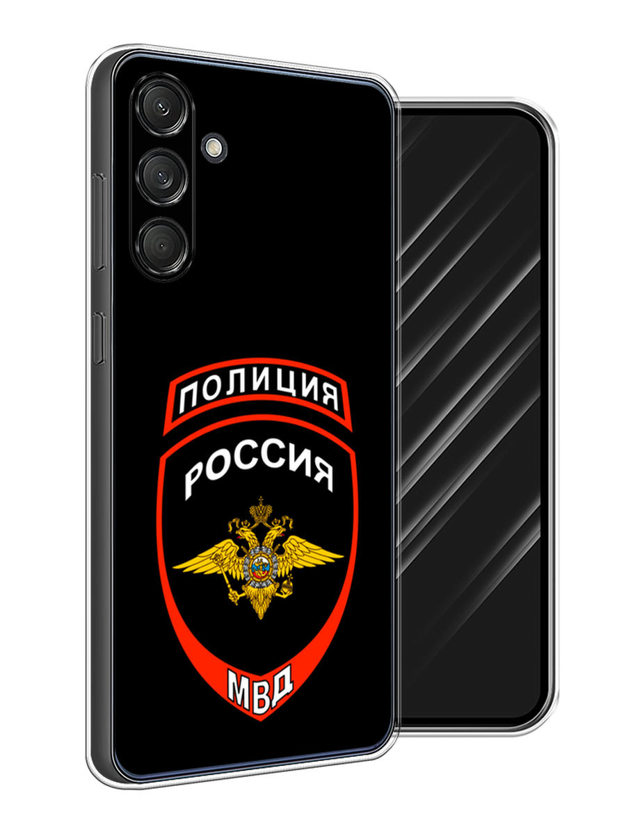 

Чехол Awog на Samsung Galaxy M55 "Полиция шеврон", Черный;красный;белый, 2109650-1