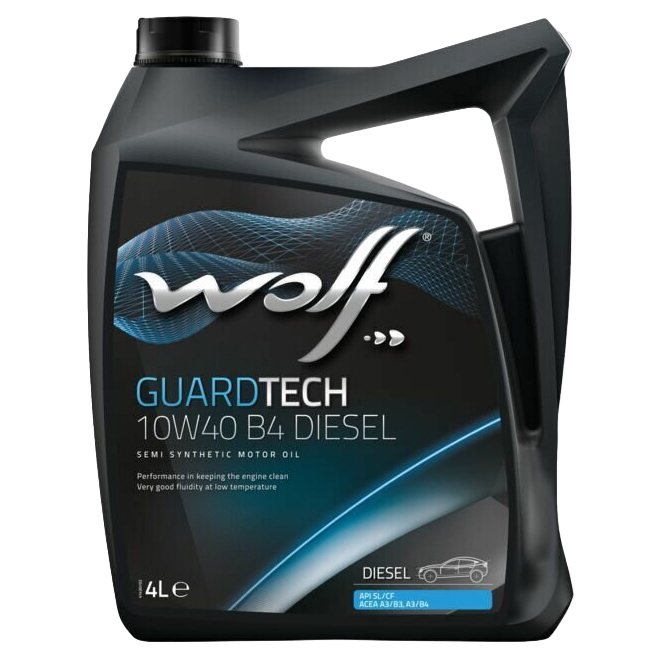 

Wolf Моторное масло Wolf Guardtech 10W40 B4 60l