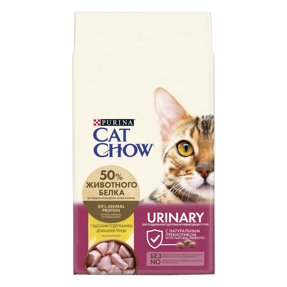 фото Сухой корм для кошек cat chow special care urinary tract health, при мкб, птица, 7кг