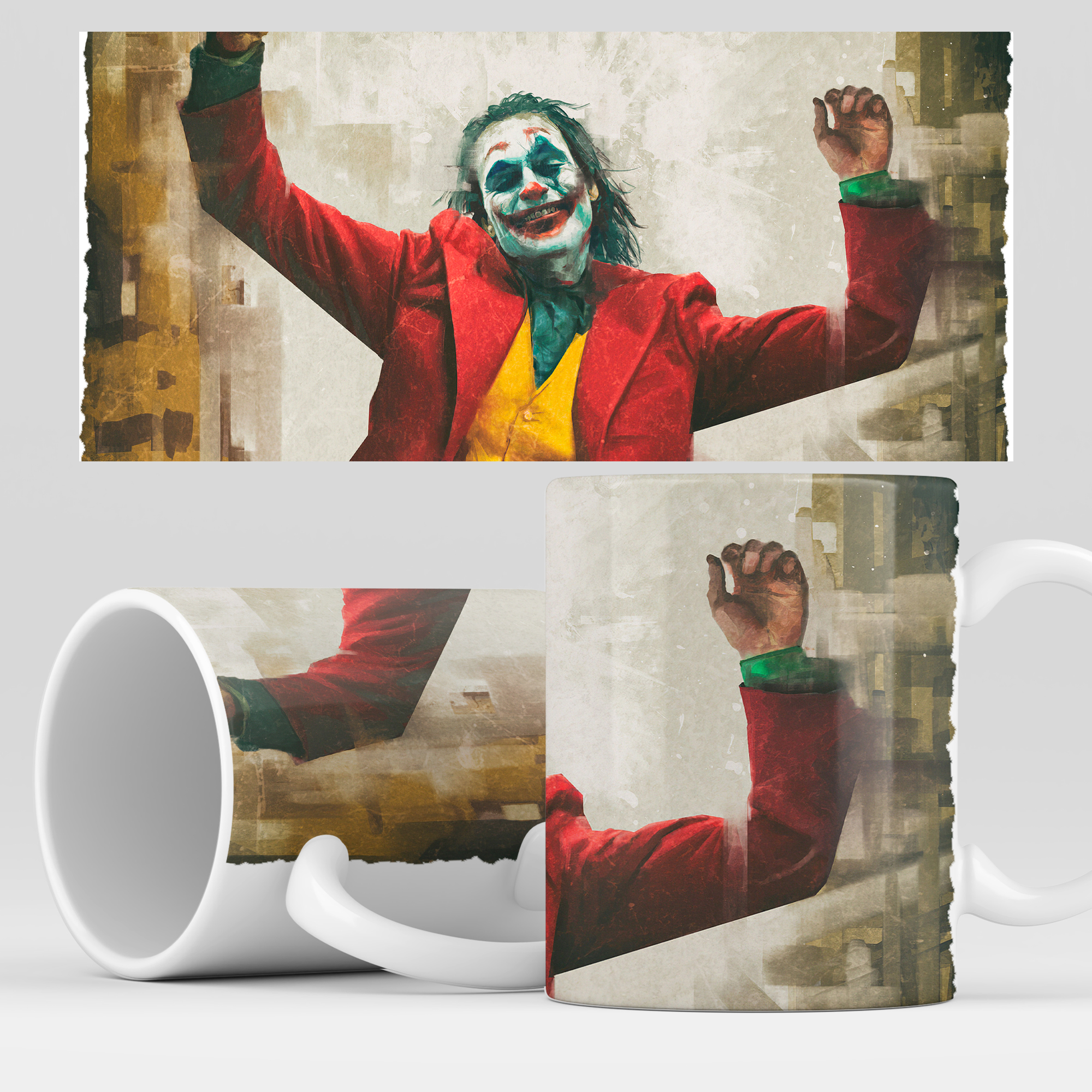 фото Кружка rocketcup с принтом "джокер" joker